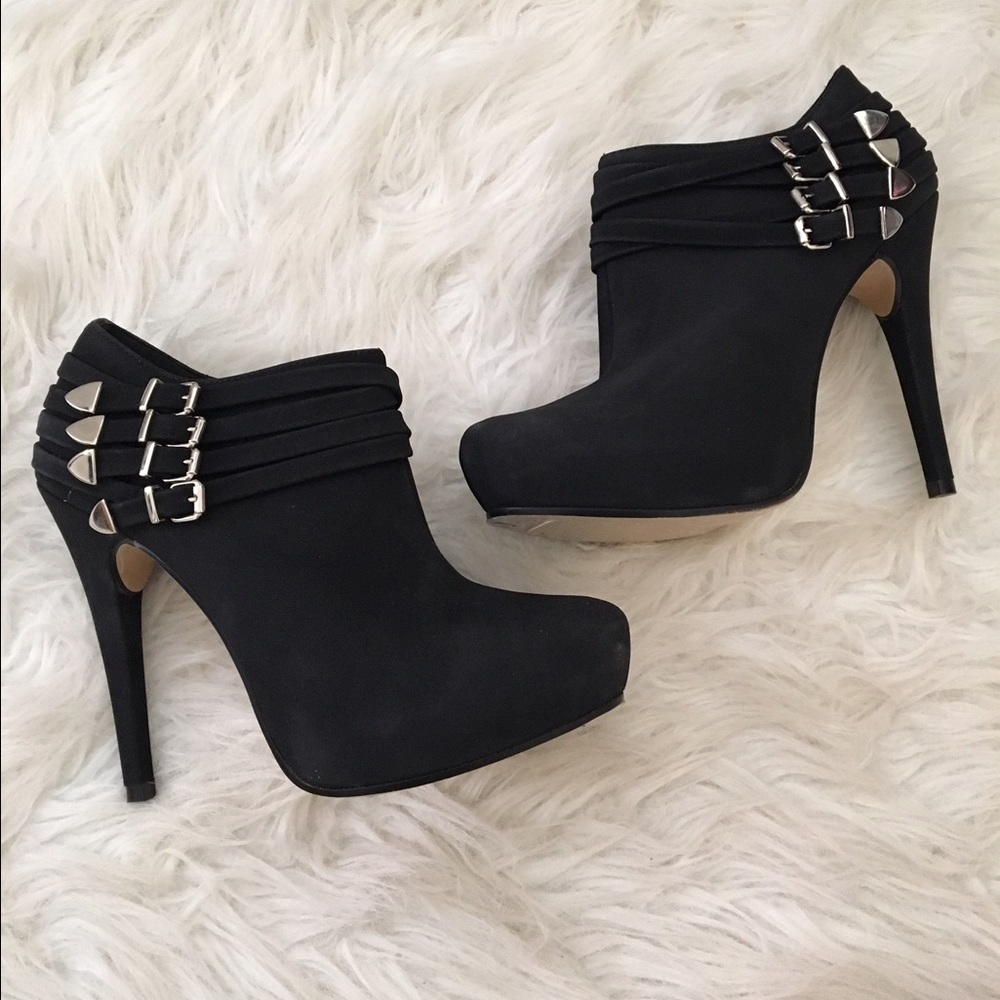 Black booties